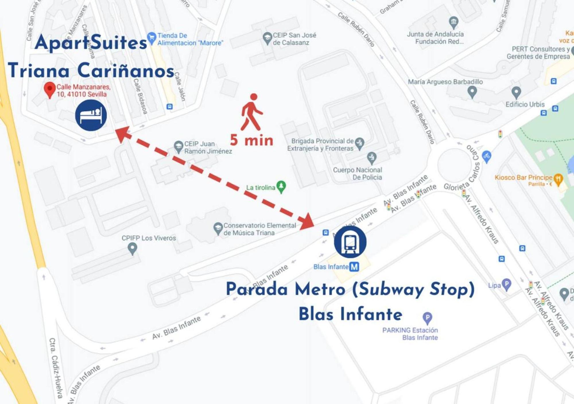 Comfortable In The Heart Of 51 Sqm Air Conditioned * Sevilla