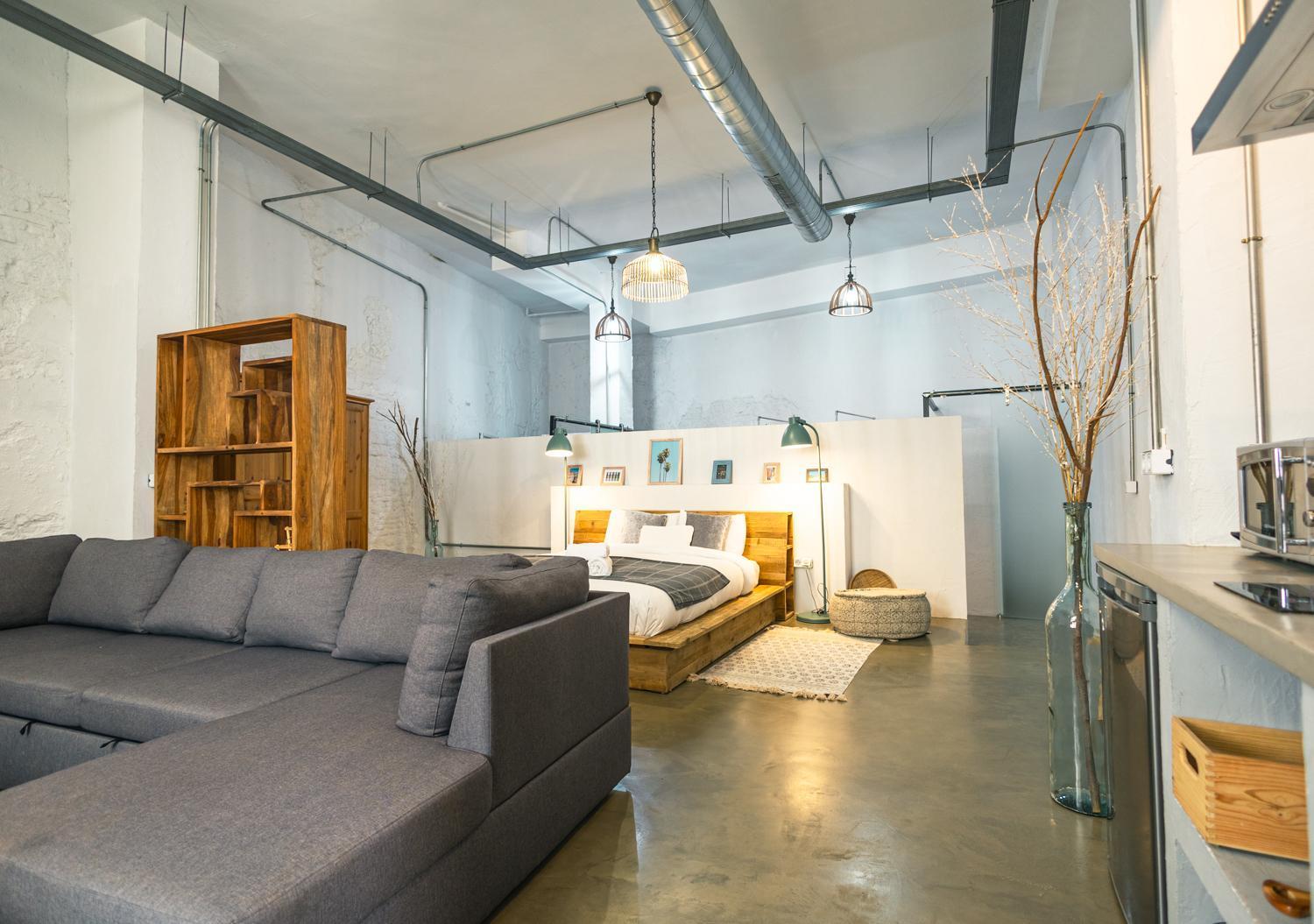 Loft-style Ground Floor Flat Apartment