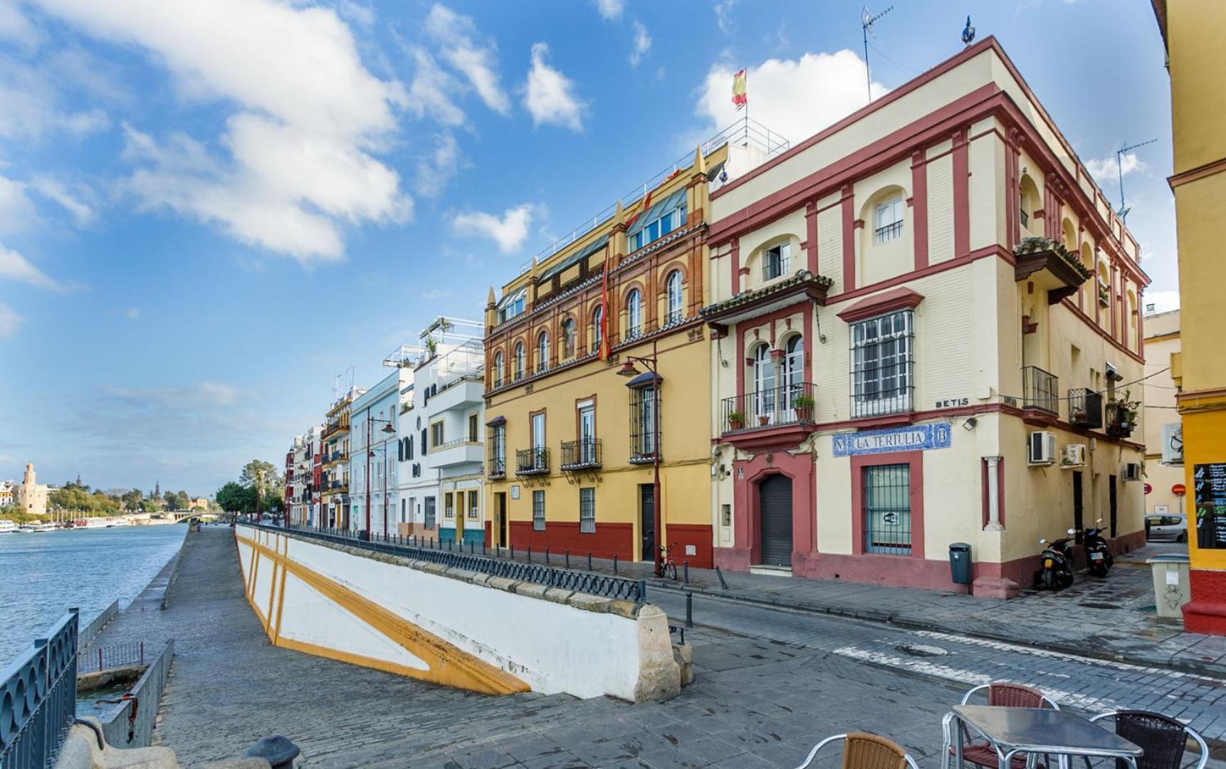 Sunterrace Loft In Triana, 10' From Feria And Center! Seville