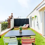 Colorful Terrace Urban Apartment