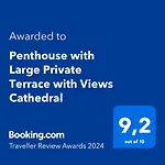 Penthouse With Large Private Terrace With Views Cathedral