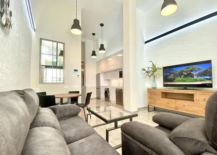 Tr2 Aparcamiento Incluido Amplio Y Moderno Loft Cartuja De Sevilla