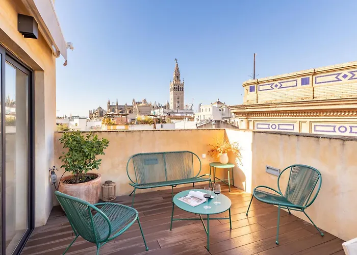 Duplex Con Terraza Privada Y Vistas A La Catedral