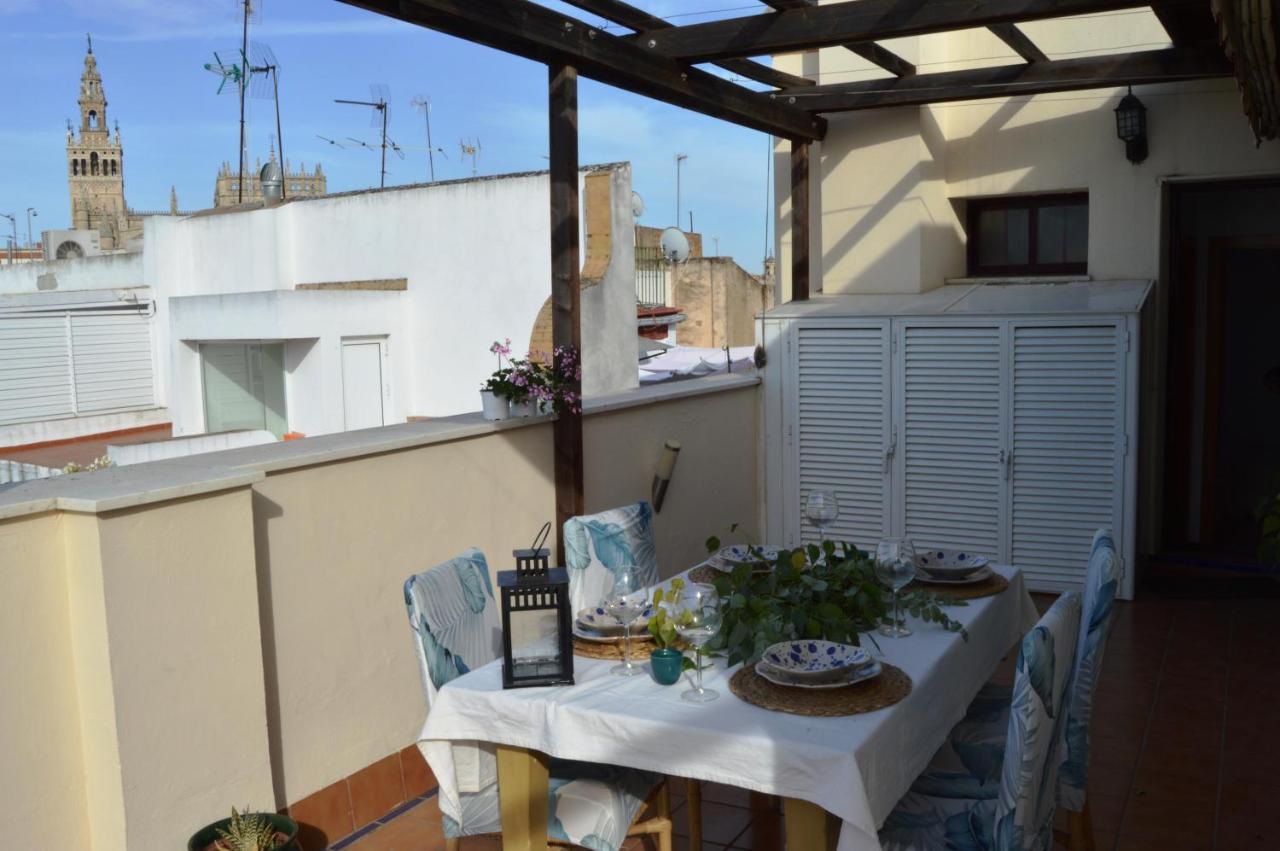 Homeyseville-amazing Penthouse Giralda Views 8 Pax, Parking Optional Apartment