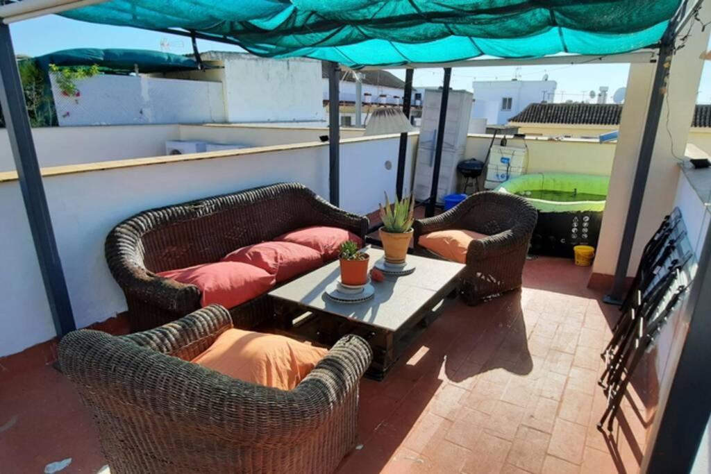 Triplex Penthouse - City Centre - Atico Con Jacuzzi Y Terraza Privados Seville