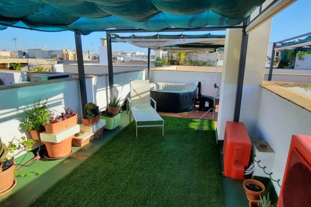 Apartment Triplex Penthouse - City Centre - Atico Con Jacuzzi Y Terraza Privados Seville