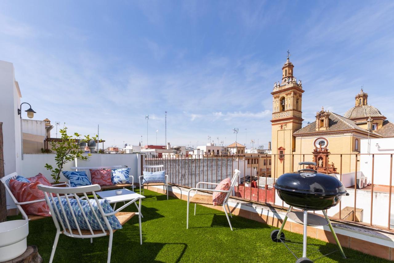 Tentudia Charming With Private Roof-top Or Patio In San Bernardo By Ocityzen Seville