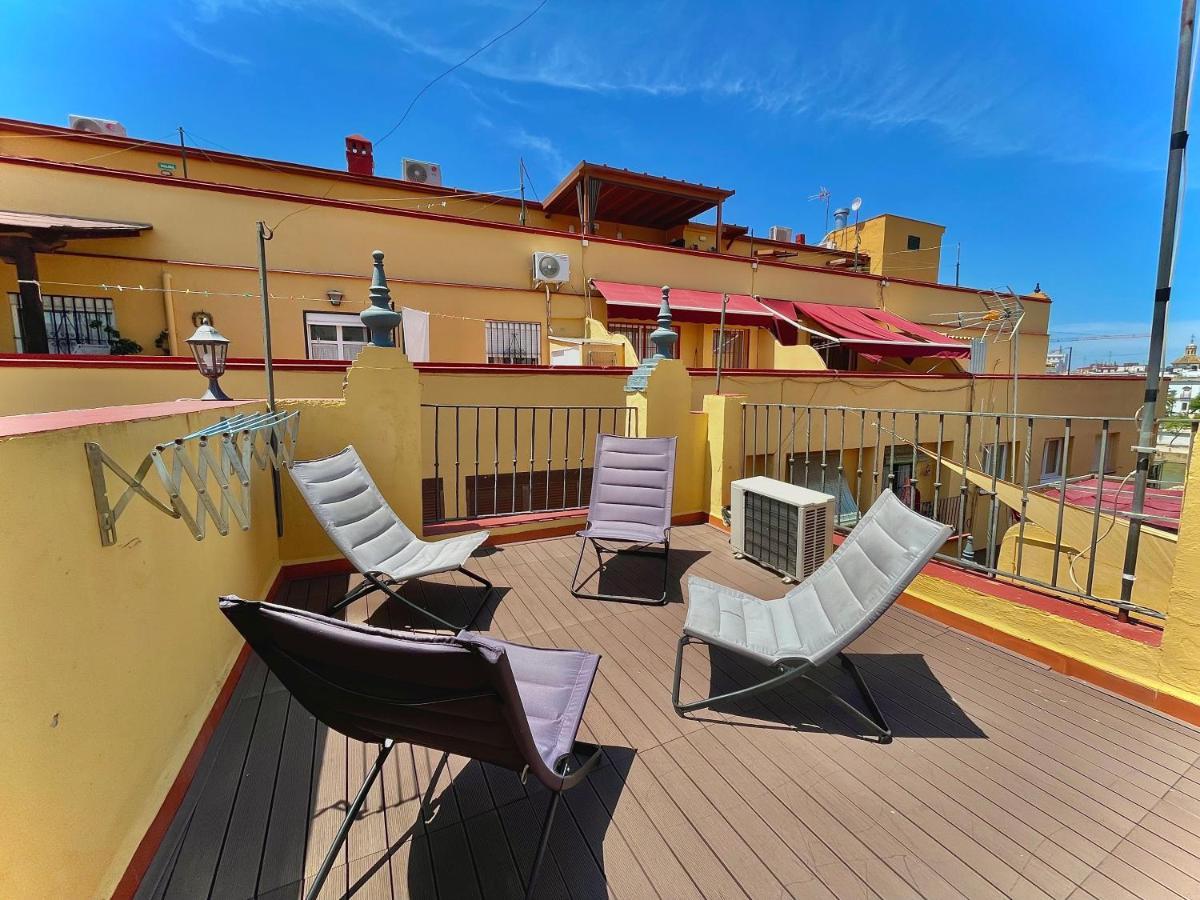 House -rooftop&jacuzzi -stayinseville Villa Sevilla