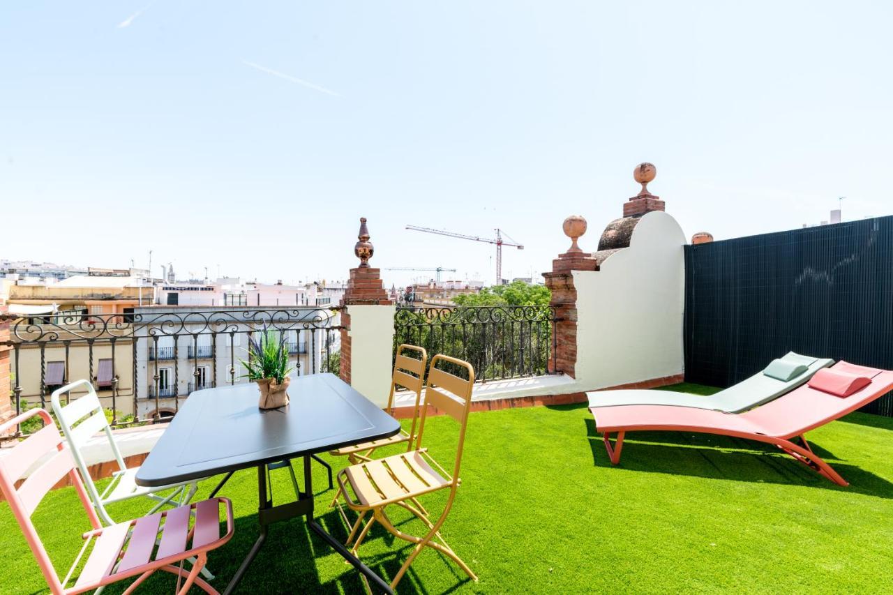 Colorful Terrace Urban Seville