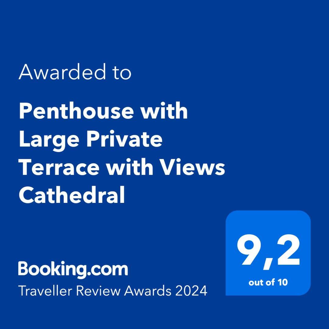 Penthouse With Large Private Terrace With Views Cathedral Apartamento *