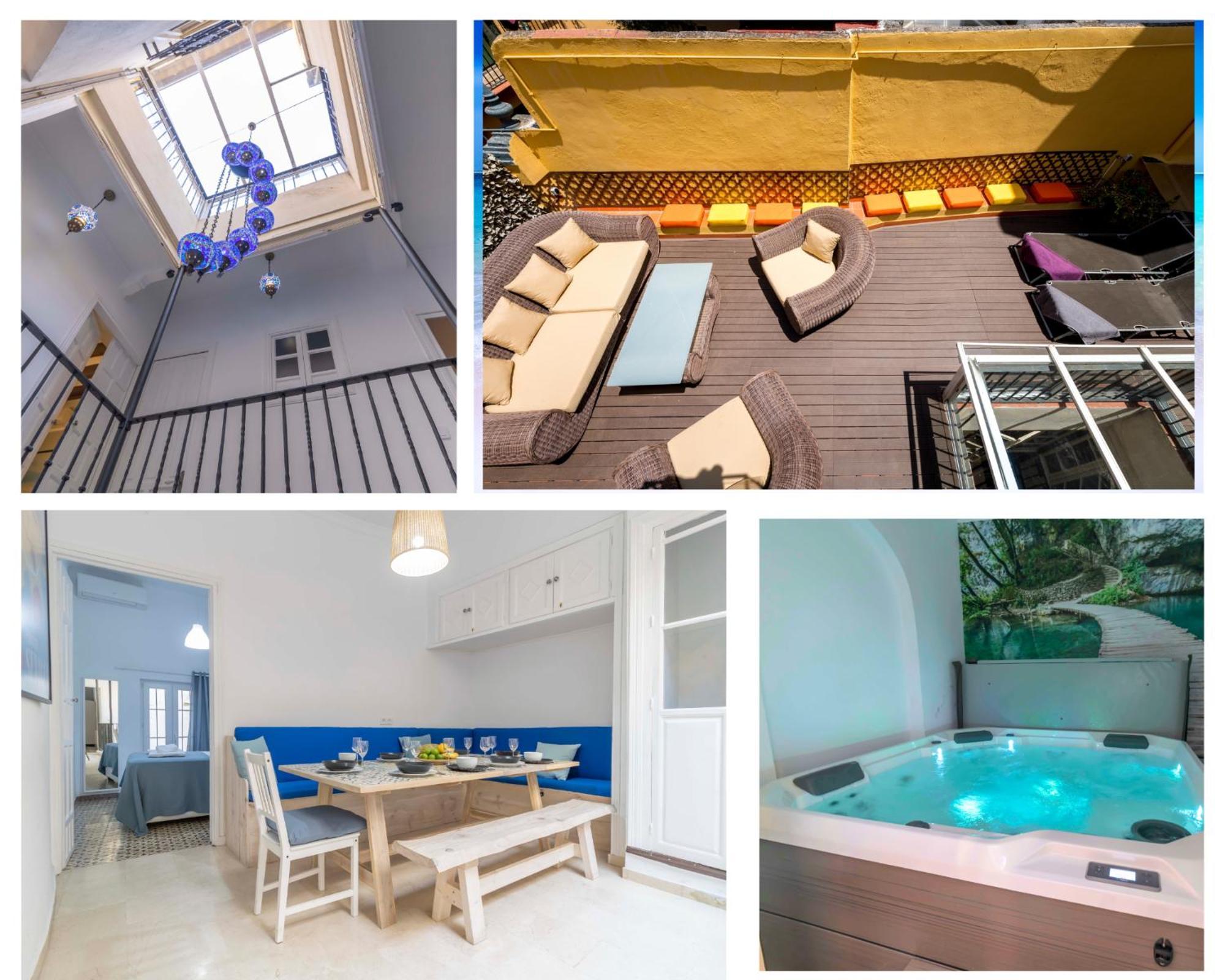 Villa House -rooftop&jacuzzi -stayinseville *