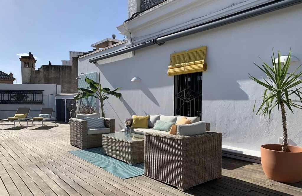 Penthouse With Large Private Terrace With Views Cathedral Apartamento