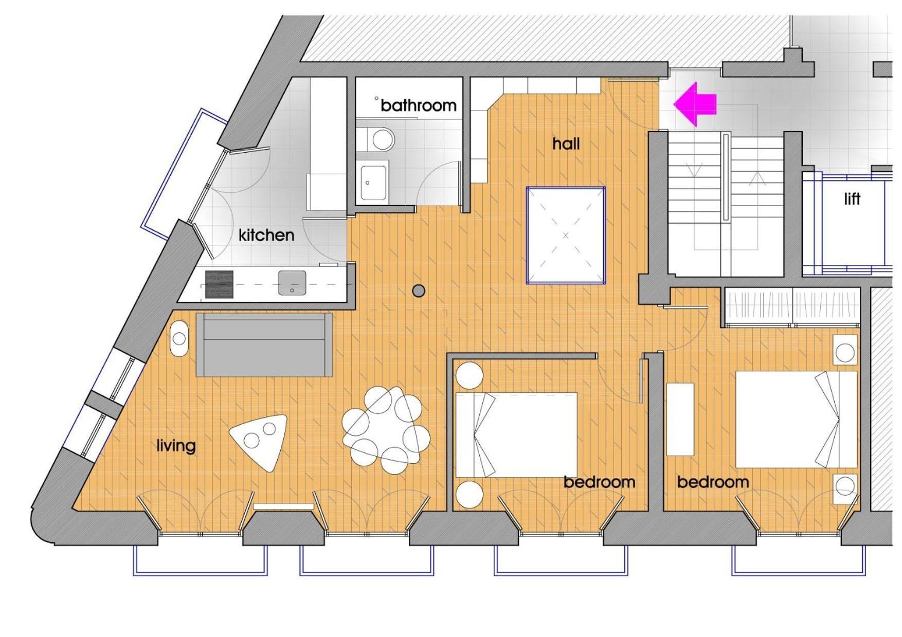 Homeyseville-luxury Arenal 6 Pax, Parking Optional * Sevilla