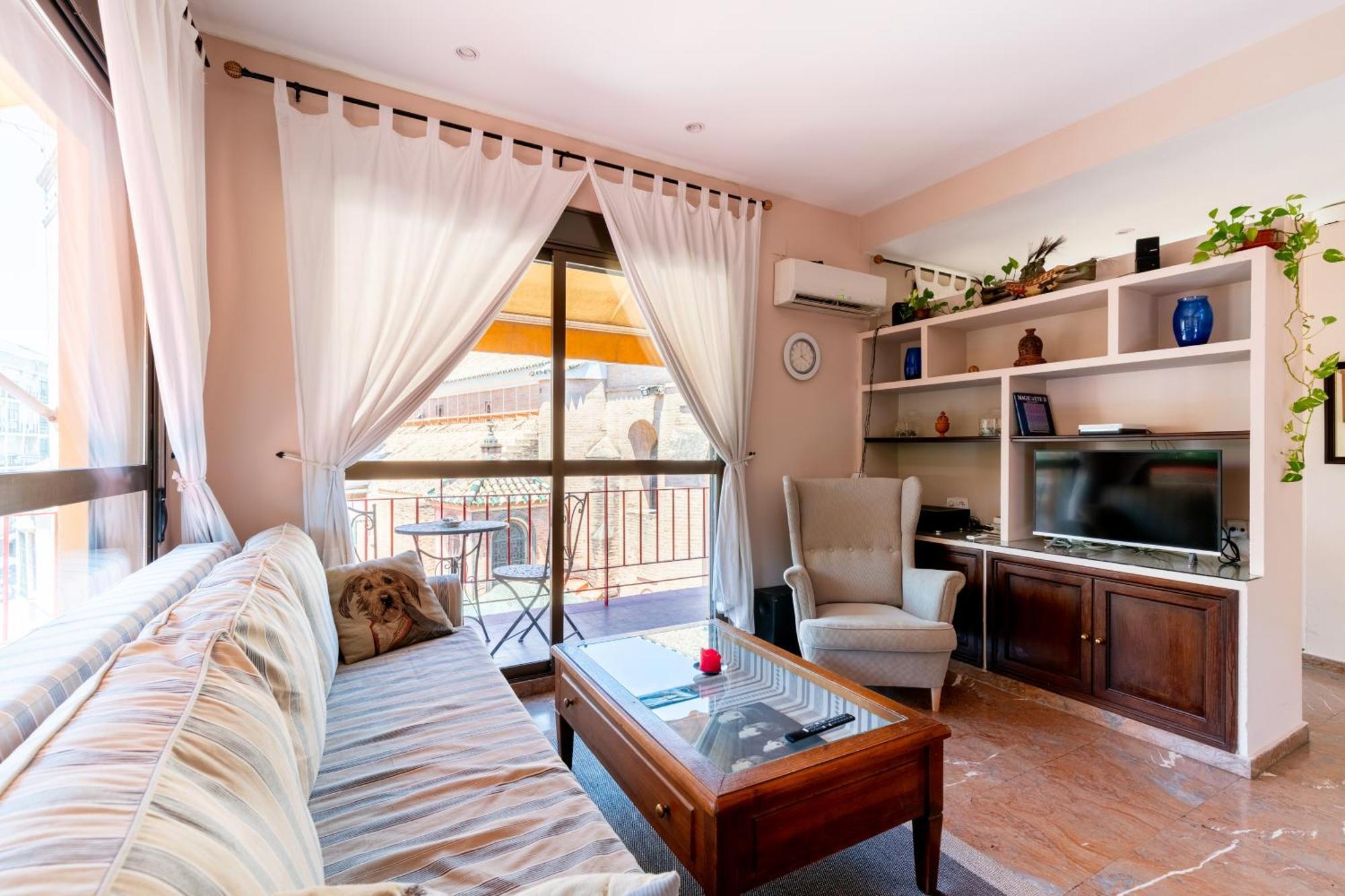 Penthouse!!! Center Of Seville!!! 2 Bedroom + 2 Bath!!! Apartment *