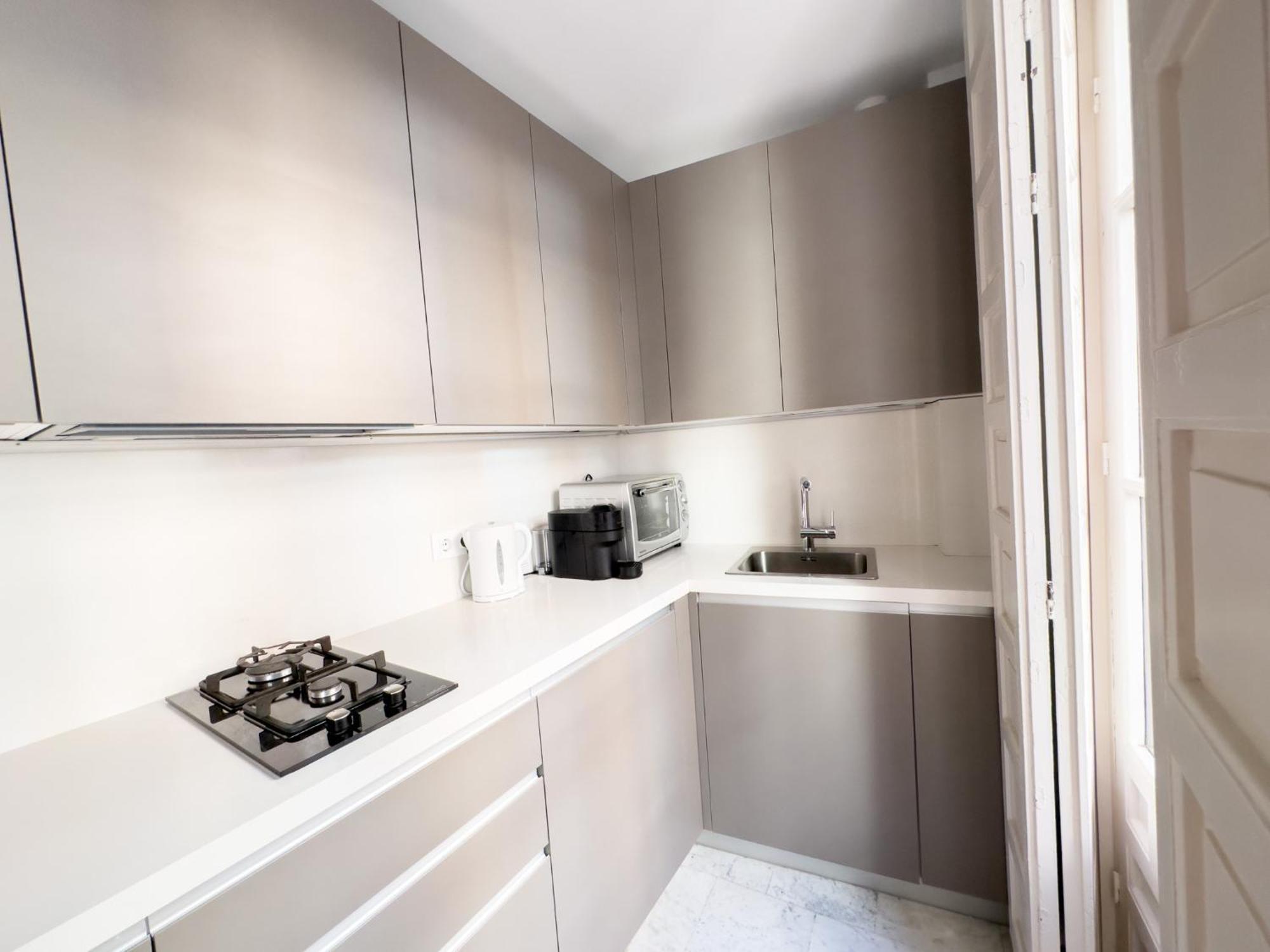 Apartamento Stylish 1br Apt, Ac, Near Sight, Private Parking Opt *