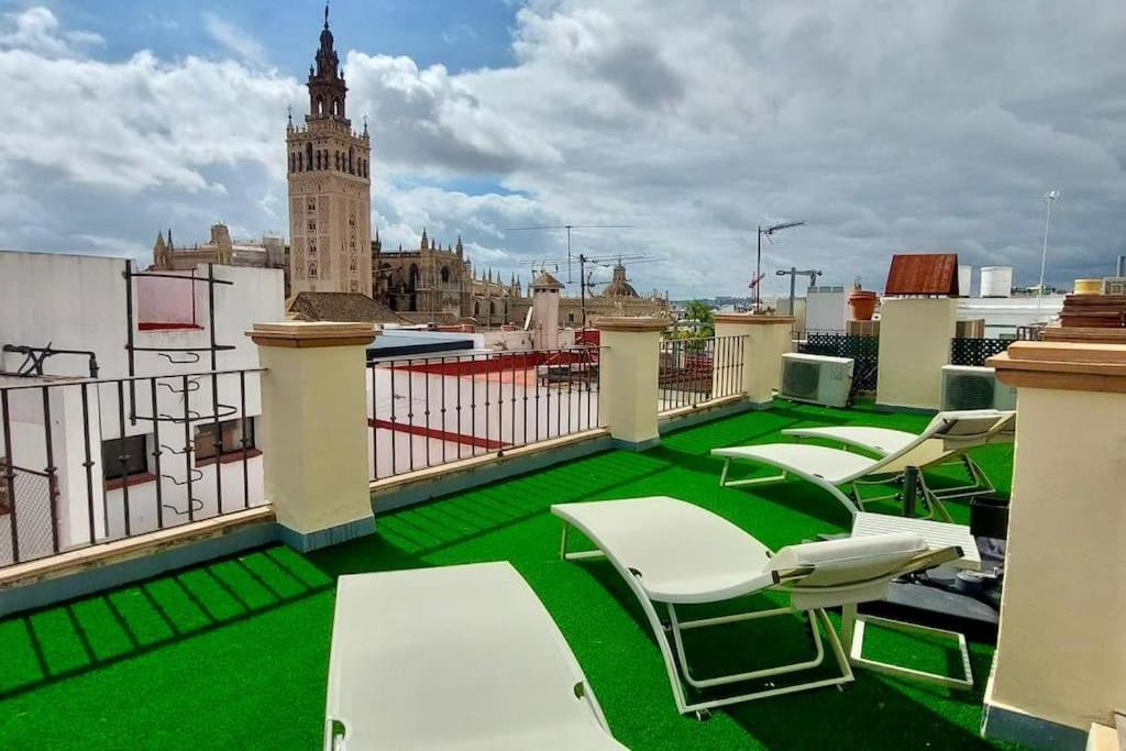 Ab16 Impresionante Duplex, Terraza Privada Giralda Apartment *