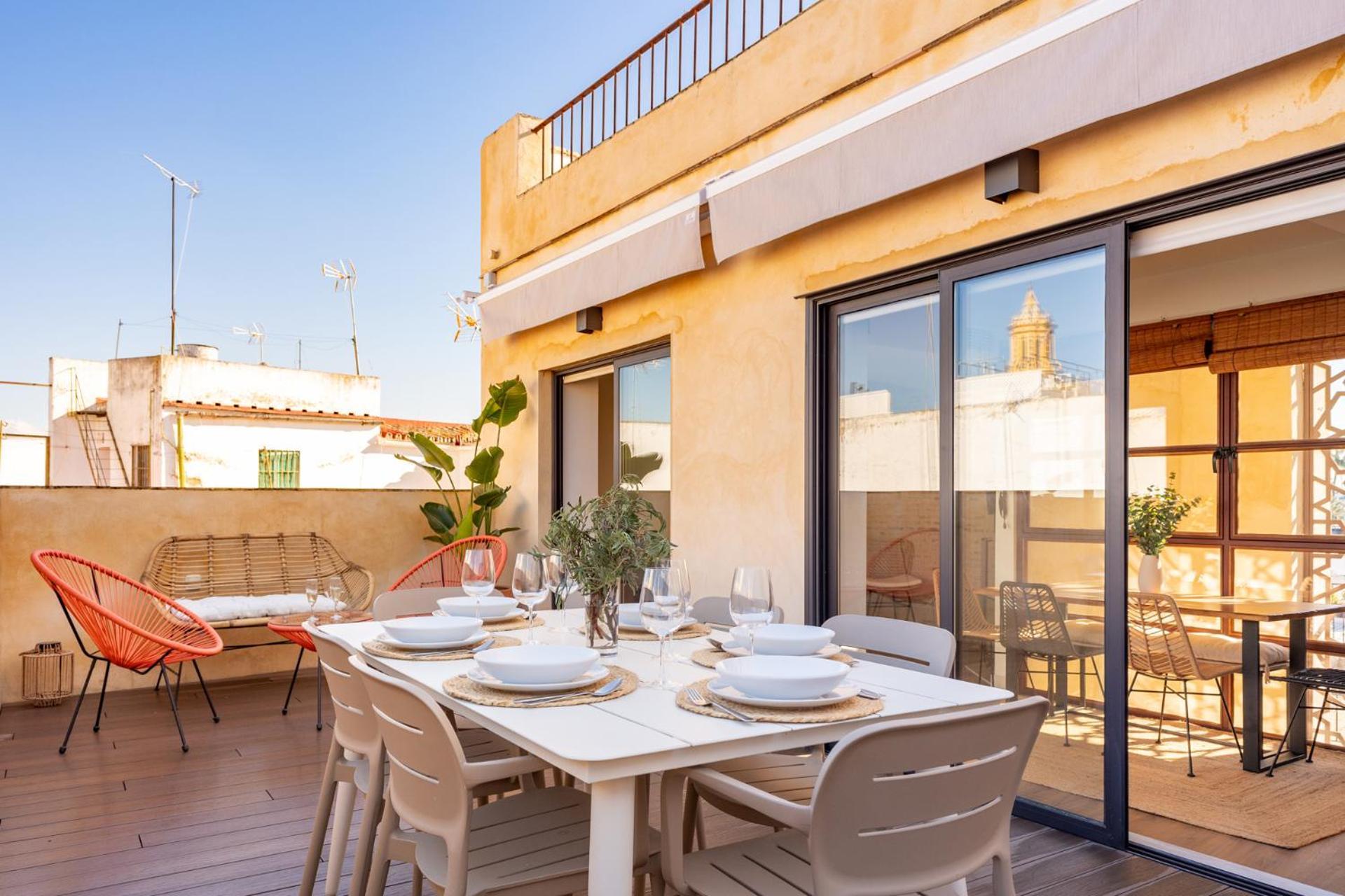 Apartment Duplex Con Terraza Privada Y Vistas A La Catedral Seville