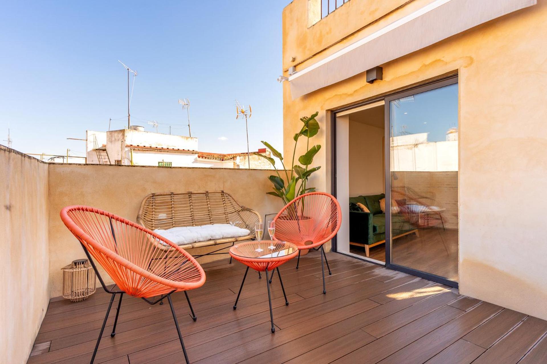 Duplex Con Terraza Privada Y Vistas A La Catedral Seville