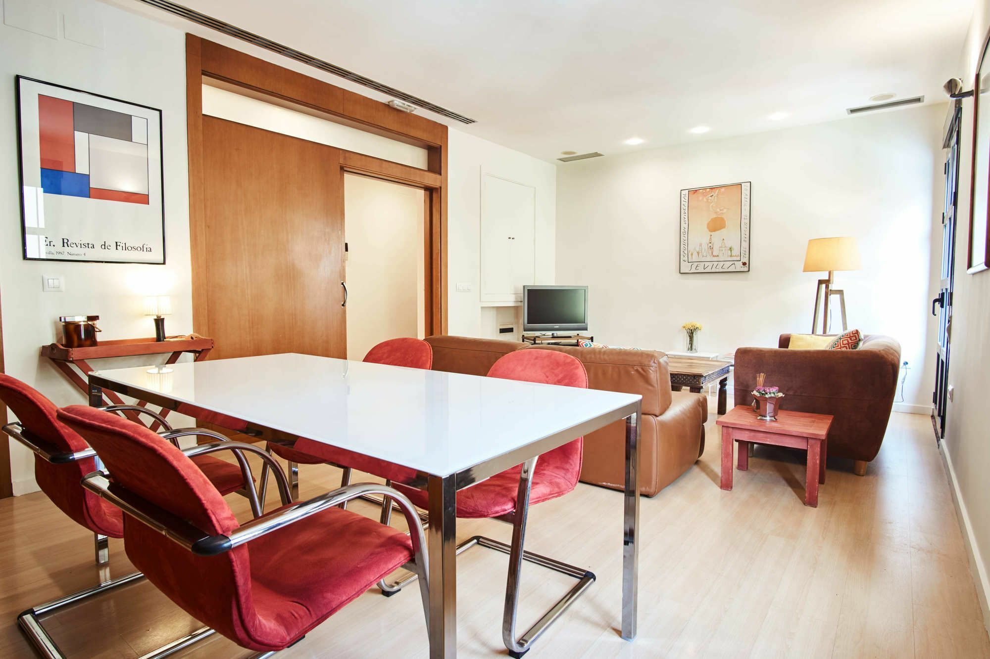 Luminoso Y Comodo Apto 5 Min Del Centro Apartamento Sevilla