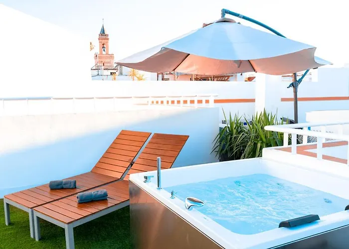 Atico Duplex Centro Con Jacuzzi Y Terraza Privada