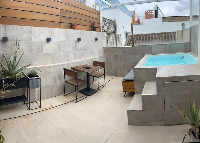 O&L Gran Poder - Modern Loft With Private Pool And Terrace