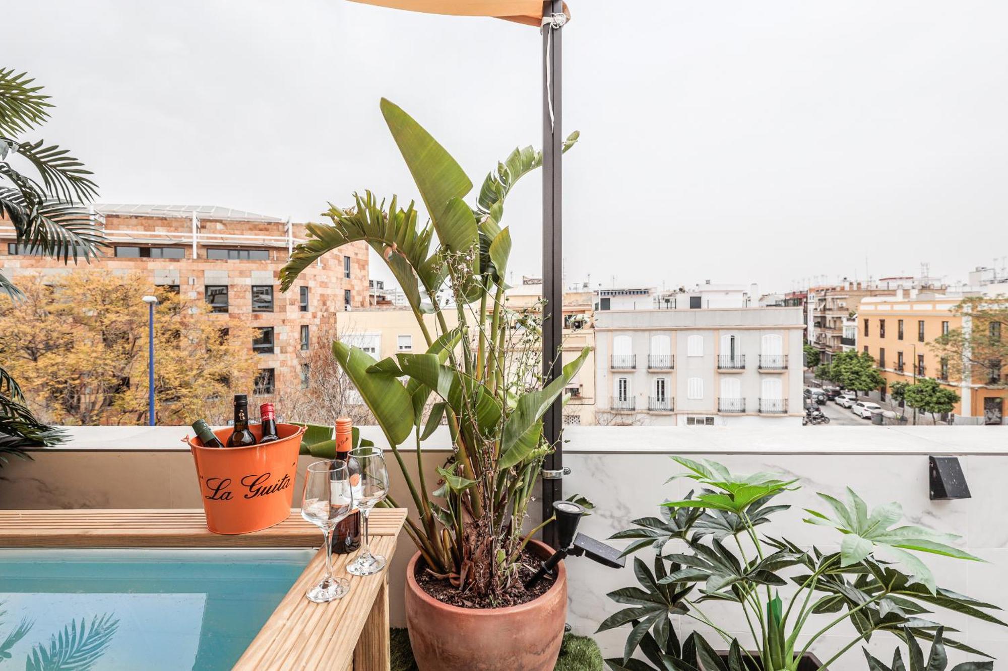 Apartamento Fantastico Atico 2 Hab Gran Terraza Sevilla/triana Sevilla