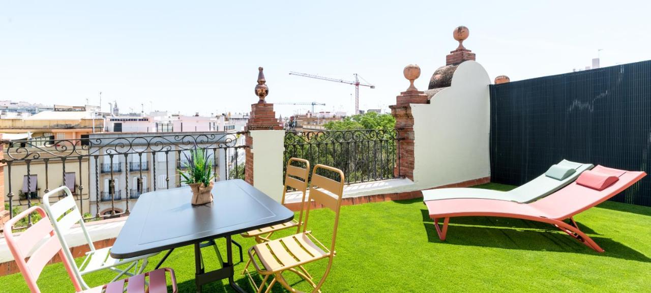 Colorful Terrace Urban Seville