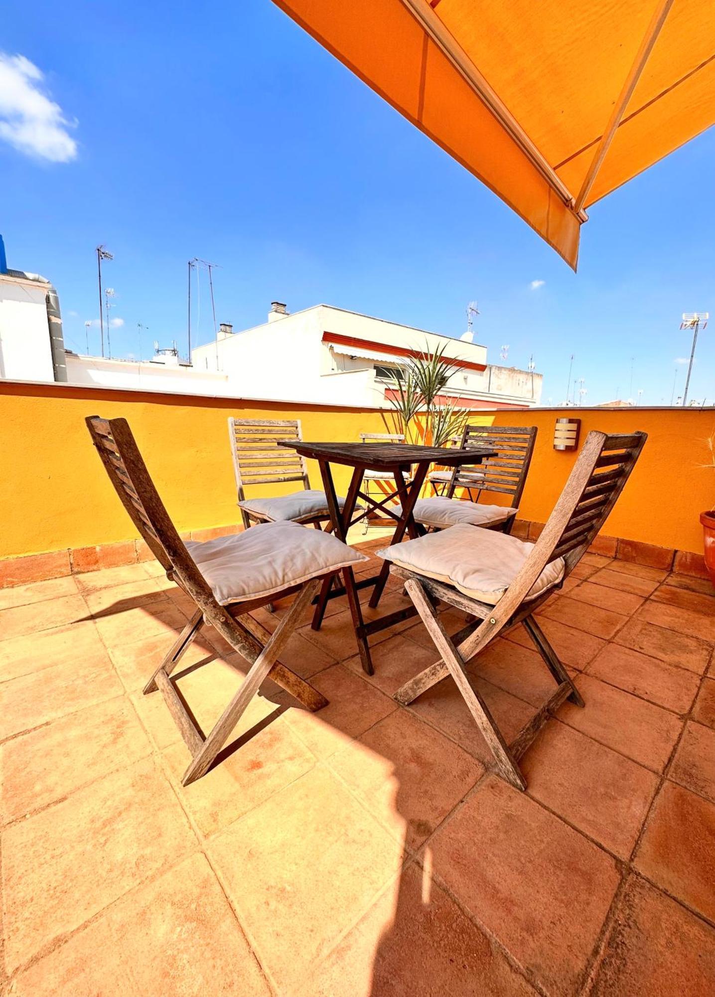 Apartment Penthouse Near Cathedral Private Rooftop Private Parking
