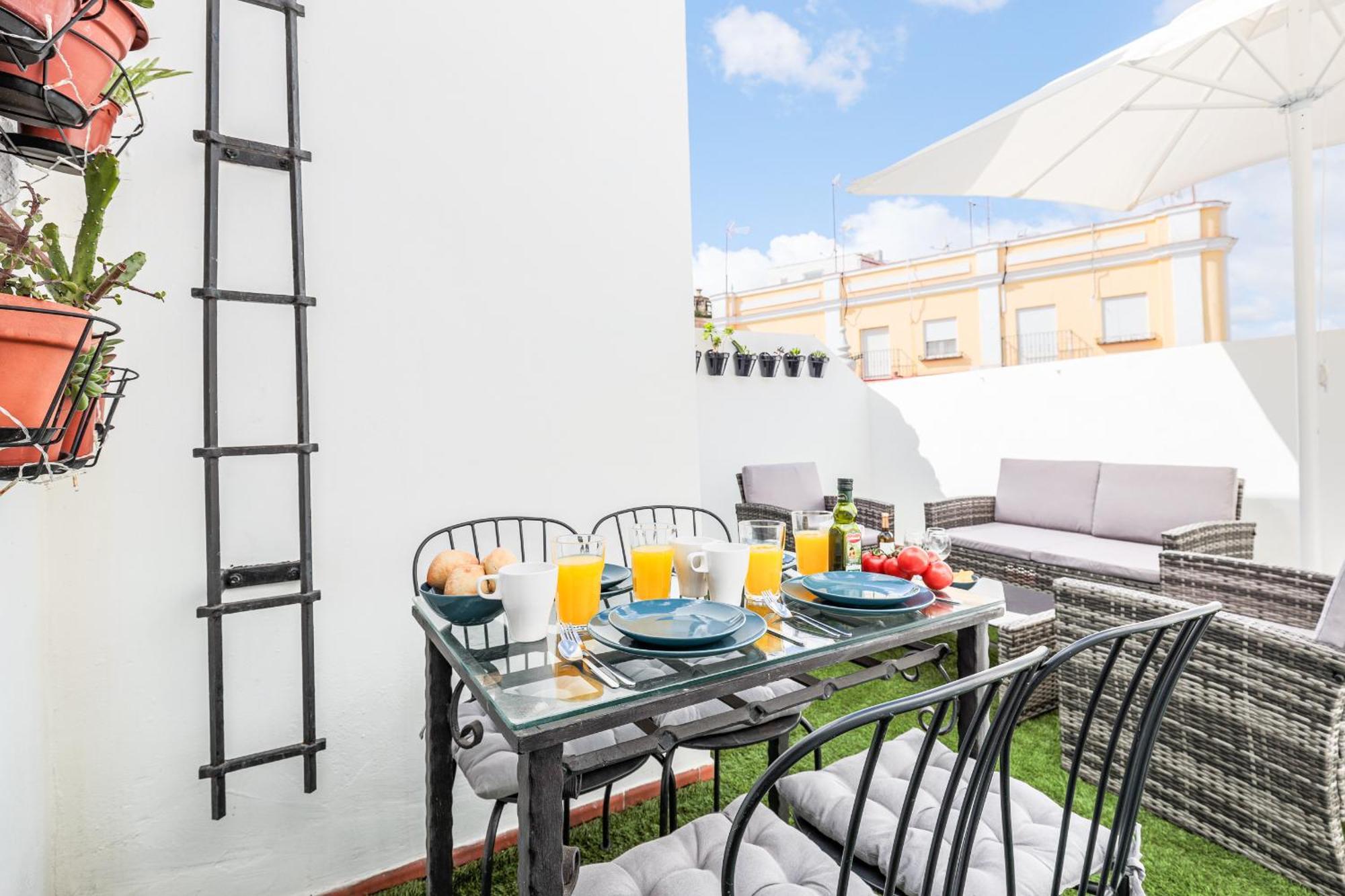 Bonito Duplex Con Terraza Calle Feria * Seville