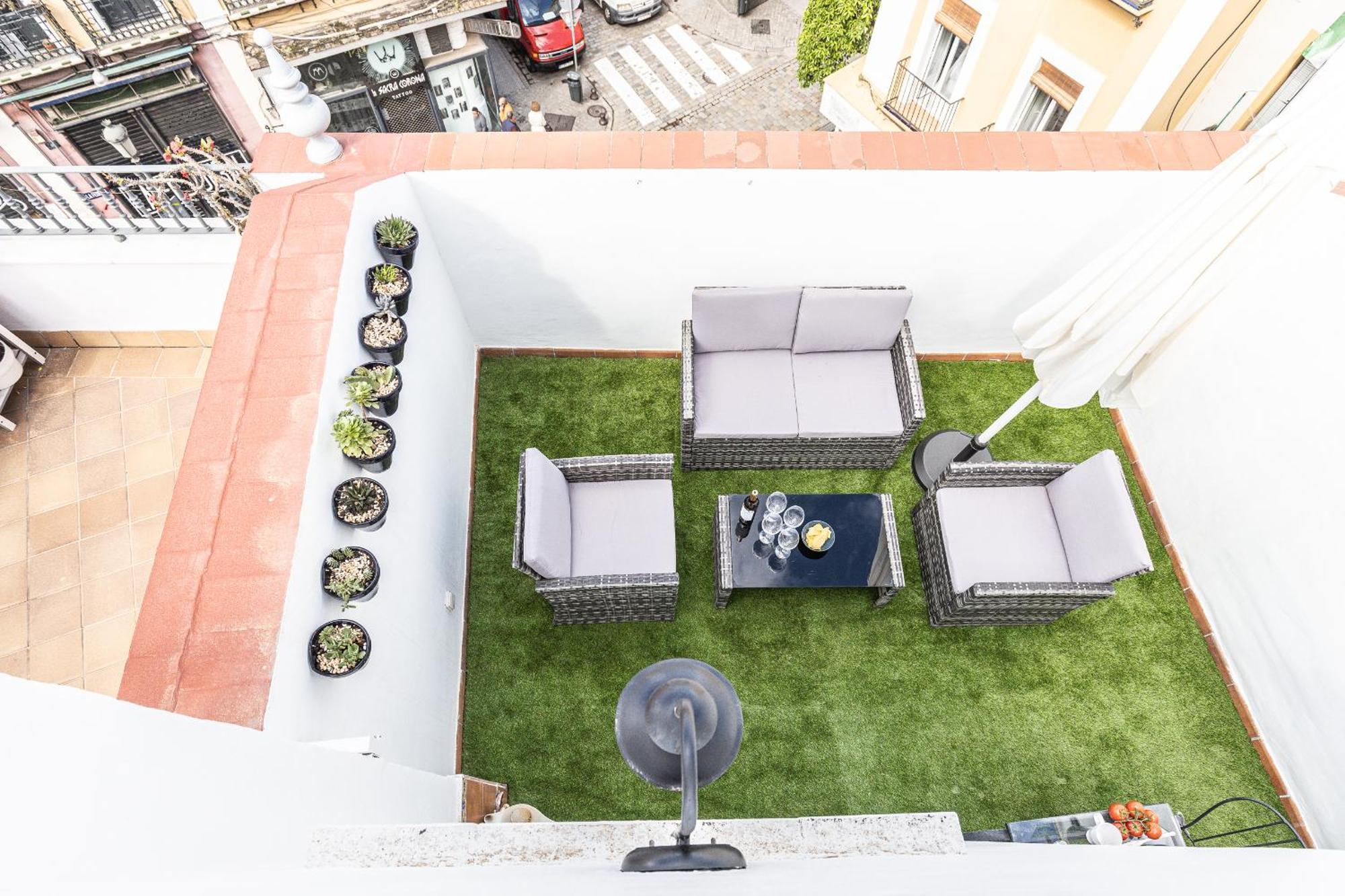 Bonito Duplex Con Terraza Calle Feria Apartment Seville