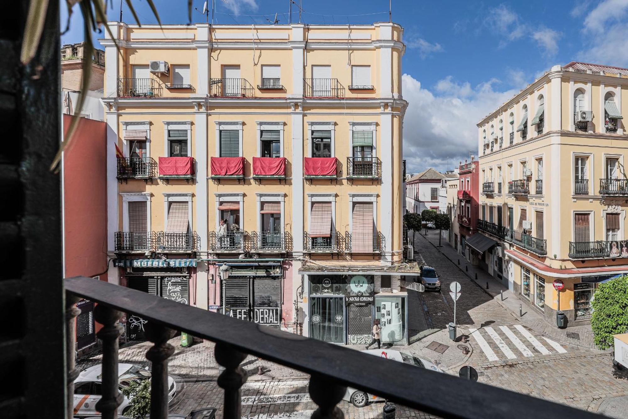 Bonito Duplex Con Terraza Calle Feria Apartment *