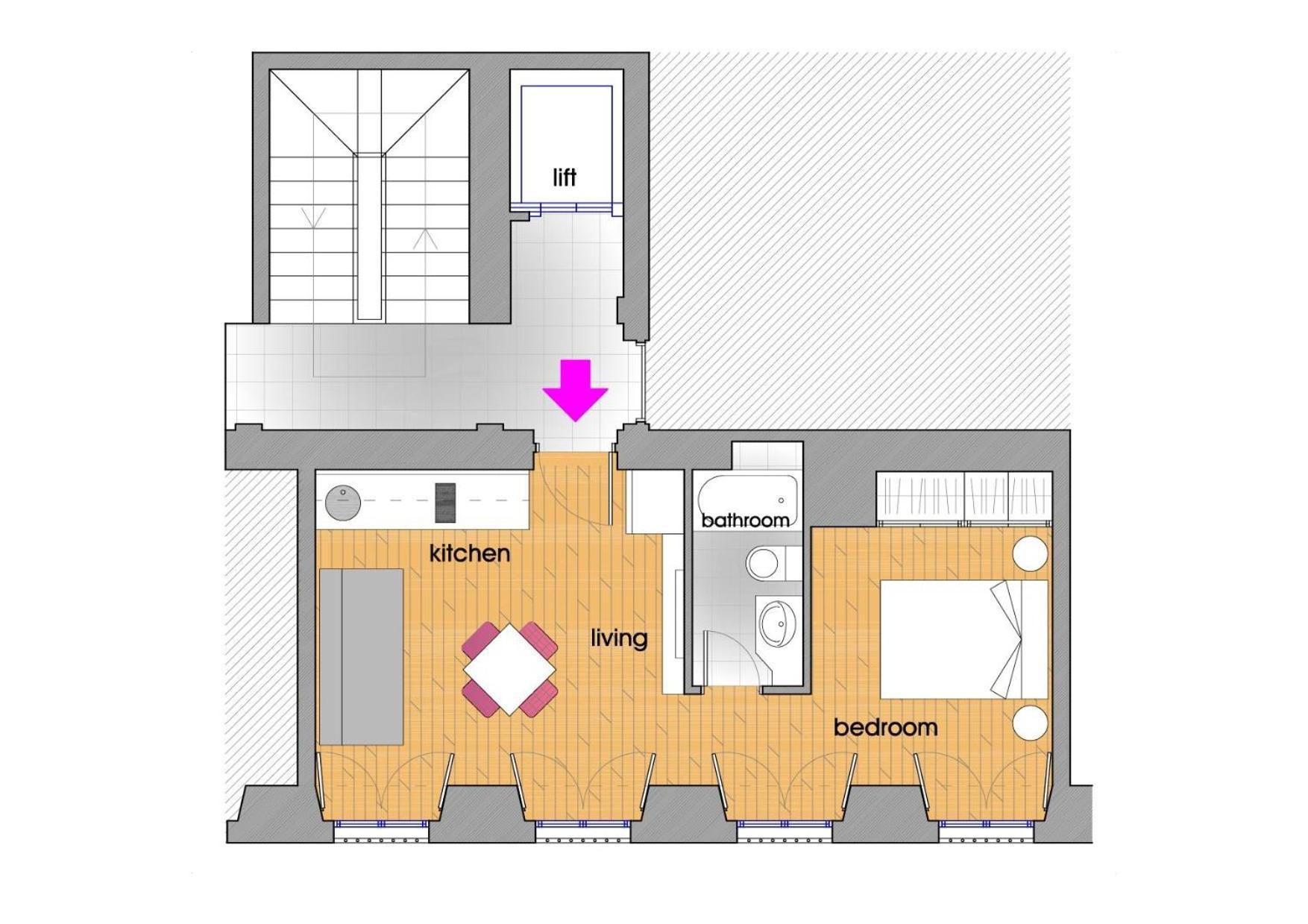 Apartment Homeyseville- Lovely In City Center, Parking Optional Seville
