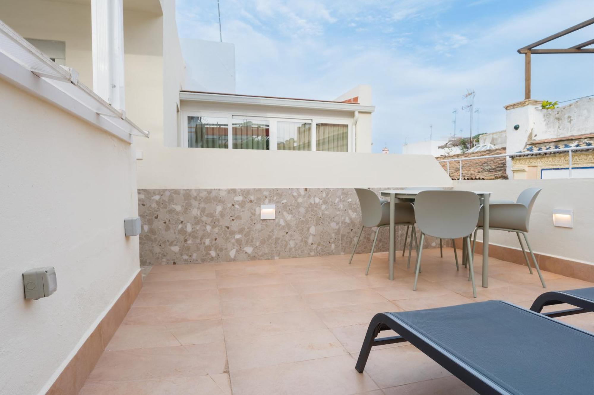 New And Design - Rooftop Solarium - Alameda Apartment Seville